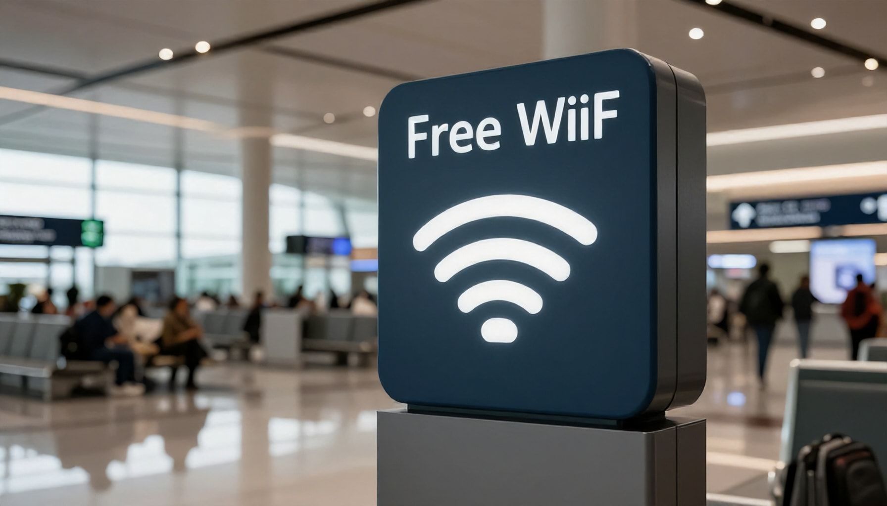 La verdad sobre el WiFi gratuito en la Terminal 2*