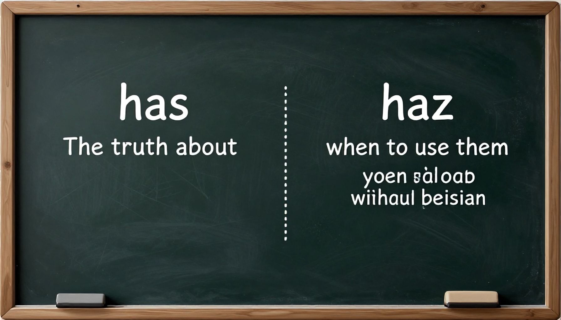 La verdad sobre "has" y "haz": cuándo usarlos sin dudar*