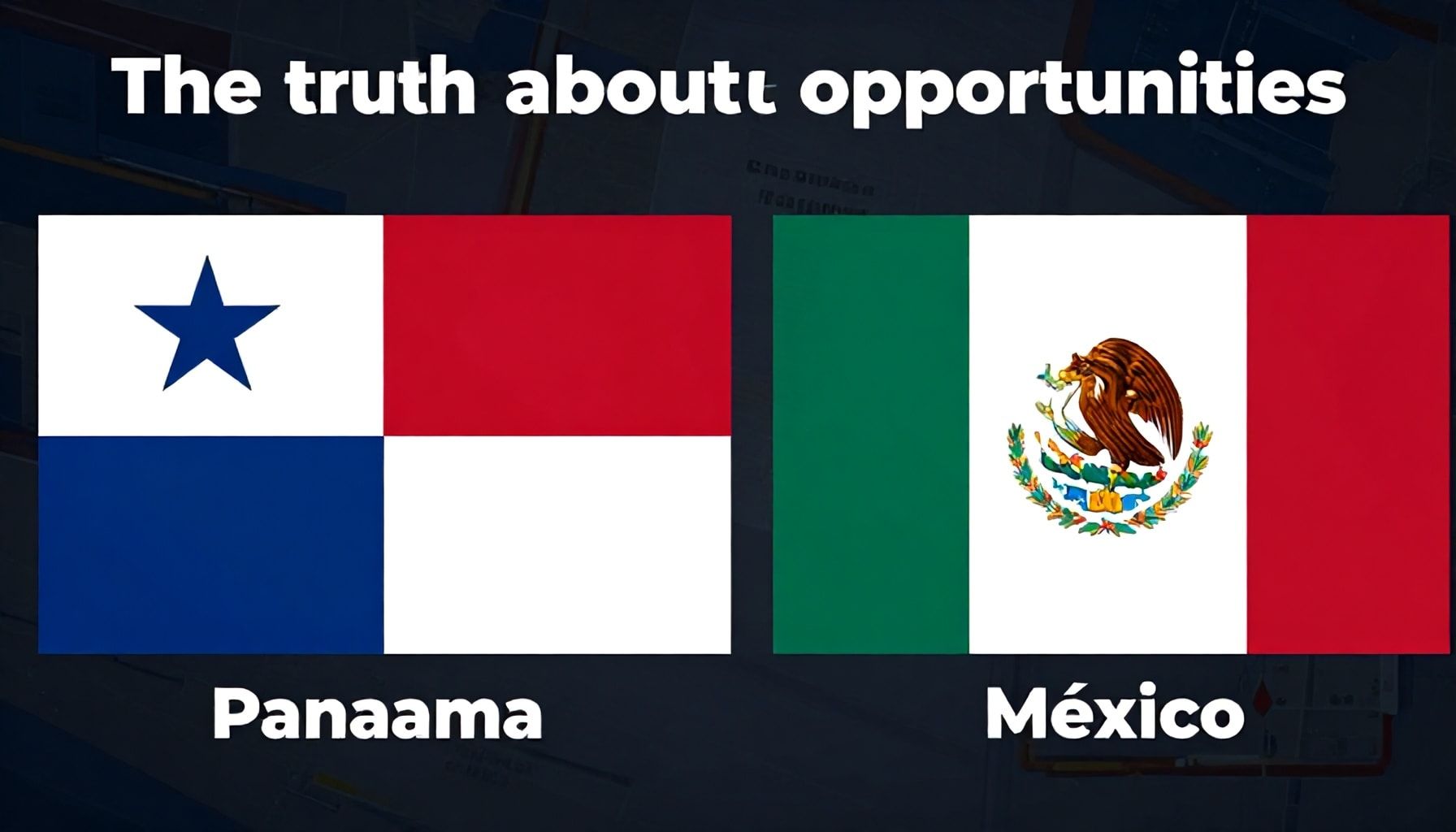 La verdad sobre las oportunidades de inversión en ambos países*