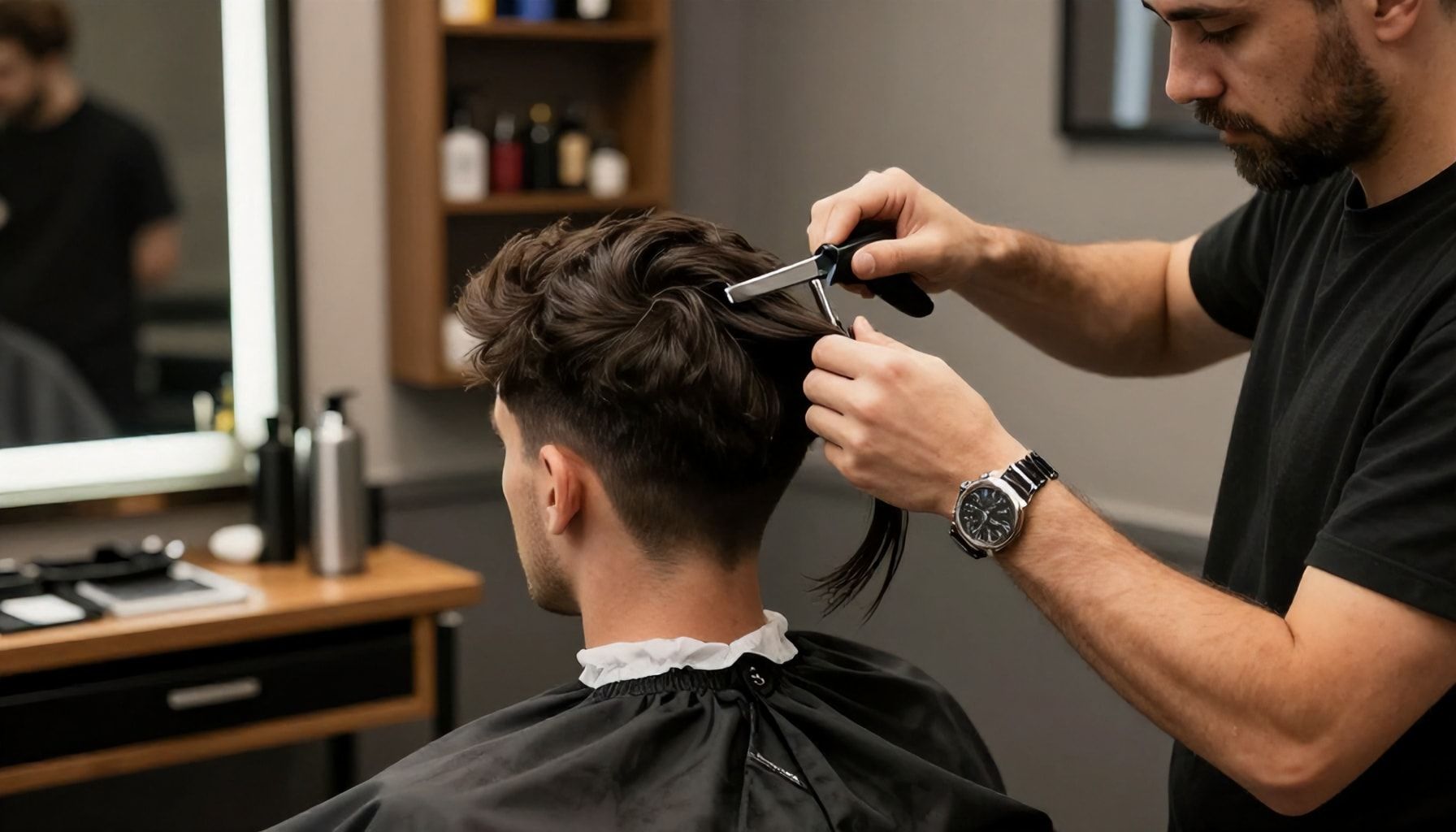 La verdad sobre los beneficios de una barbería profesional vs. cortarse en casa*