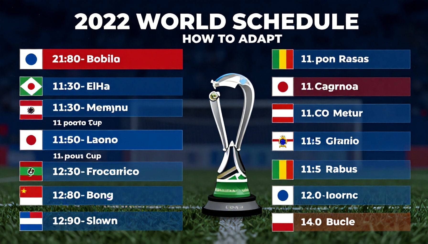 La verdad sobre los horarios más difíciles del Mundial 2022 (y cómo adaptarte)*