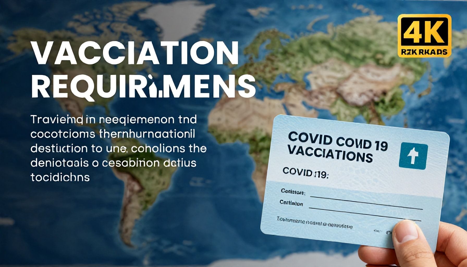 La verdad sobre los requisitos de vacunación para viajar a destinos internacionales