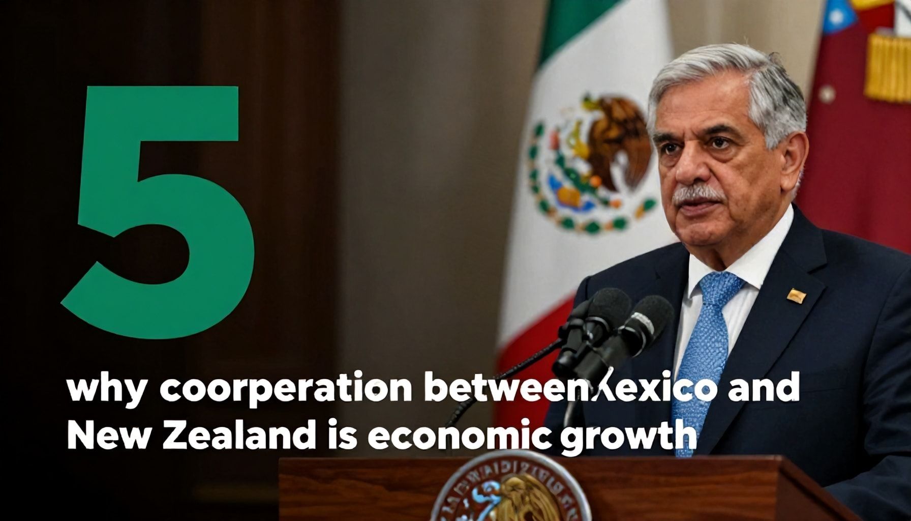 Las 5 razones por las que la cooperación entre México y Nueva Zelanda es clave para el crecimiento económico*