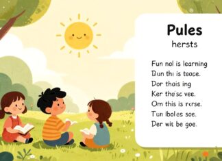 Poemas para niños: Diversión y aprendizaje en versos