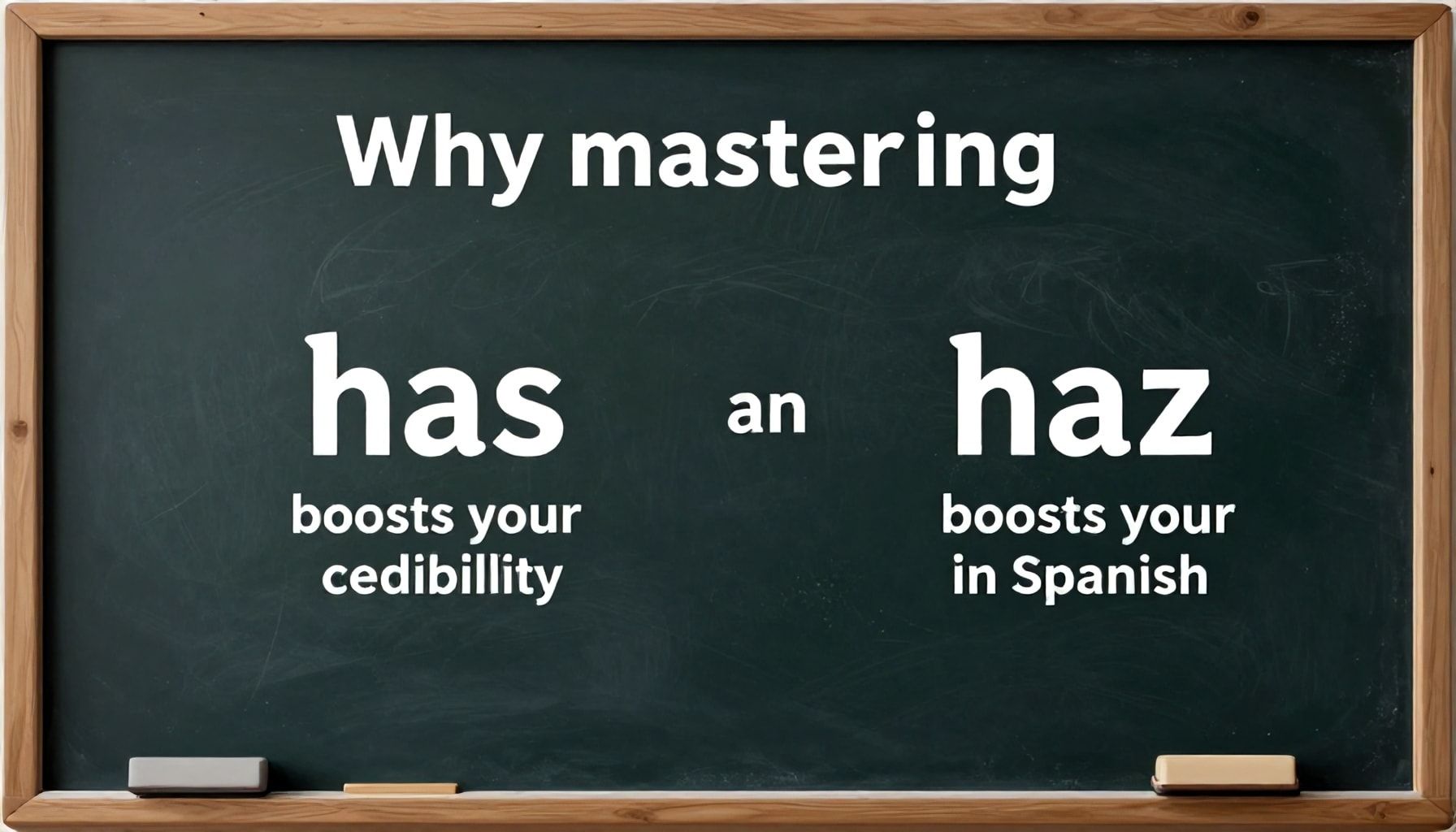 Por qué dominar "has" y "haz" mejora tu credibilidad en español*