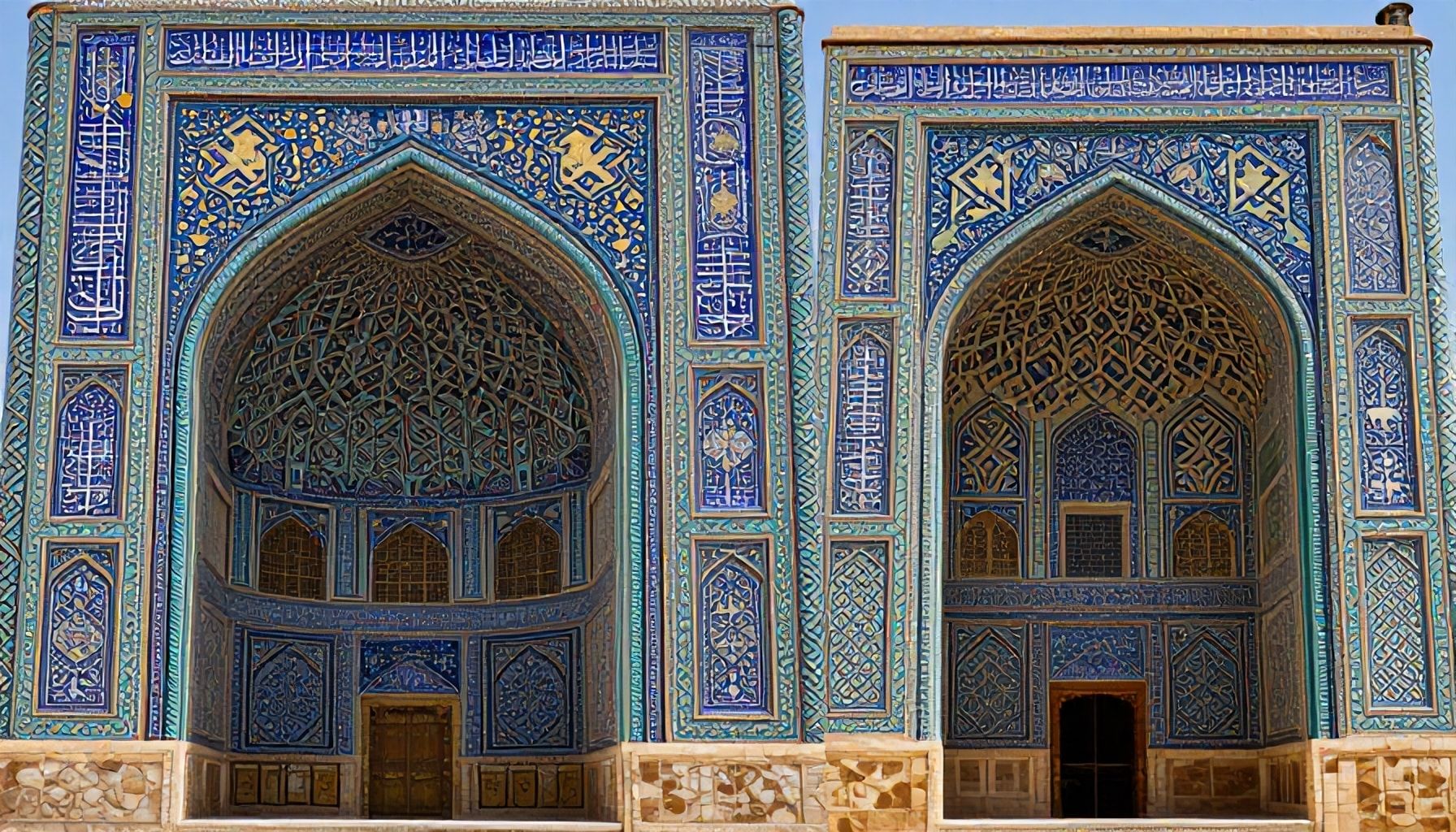 ¿Por qué el arte islámico de Uzbekistán y las tradiciones indígenas mexicanas son un contraste fascinante?*