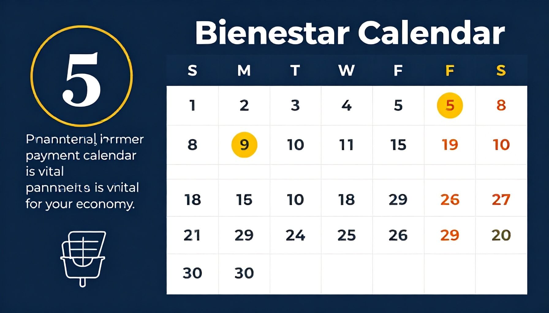 Por qué el calendario de pagos Bienestar es vital para tu economía*