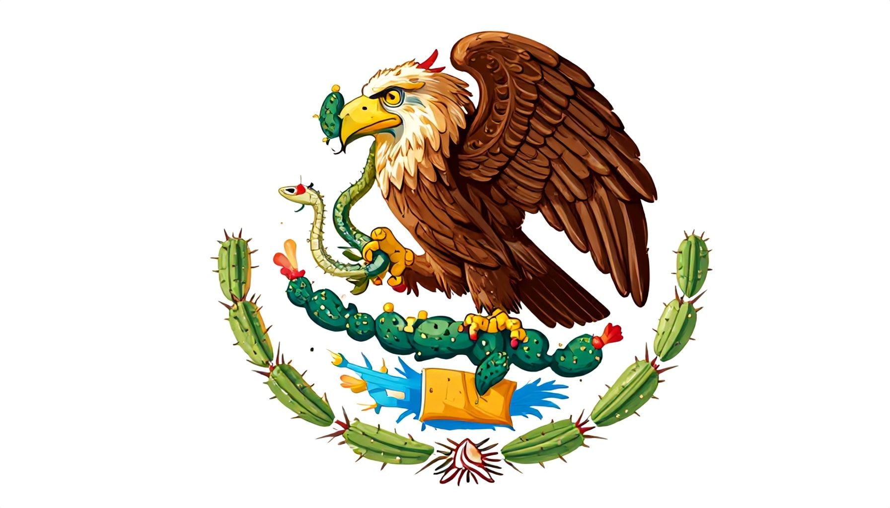 ¿Por qué el nopal es un elemento clave en el escudo de México?*