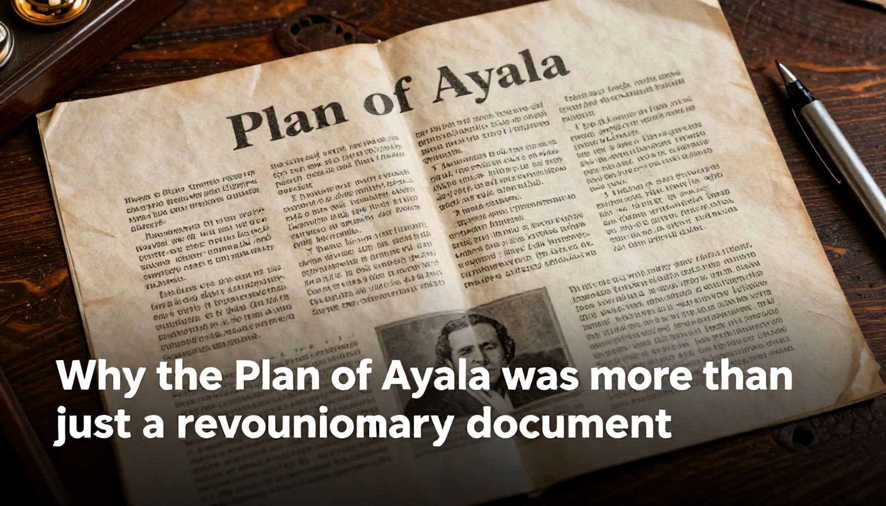 Por qué el Plan de Ayala fue más que un simple documento revolucionario
