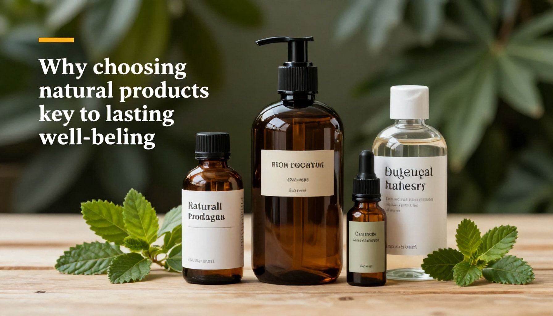 Por qué elegir productos naturales es la clave para un bienestar duradero*