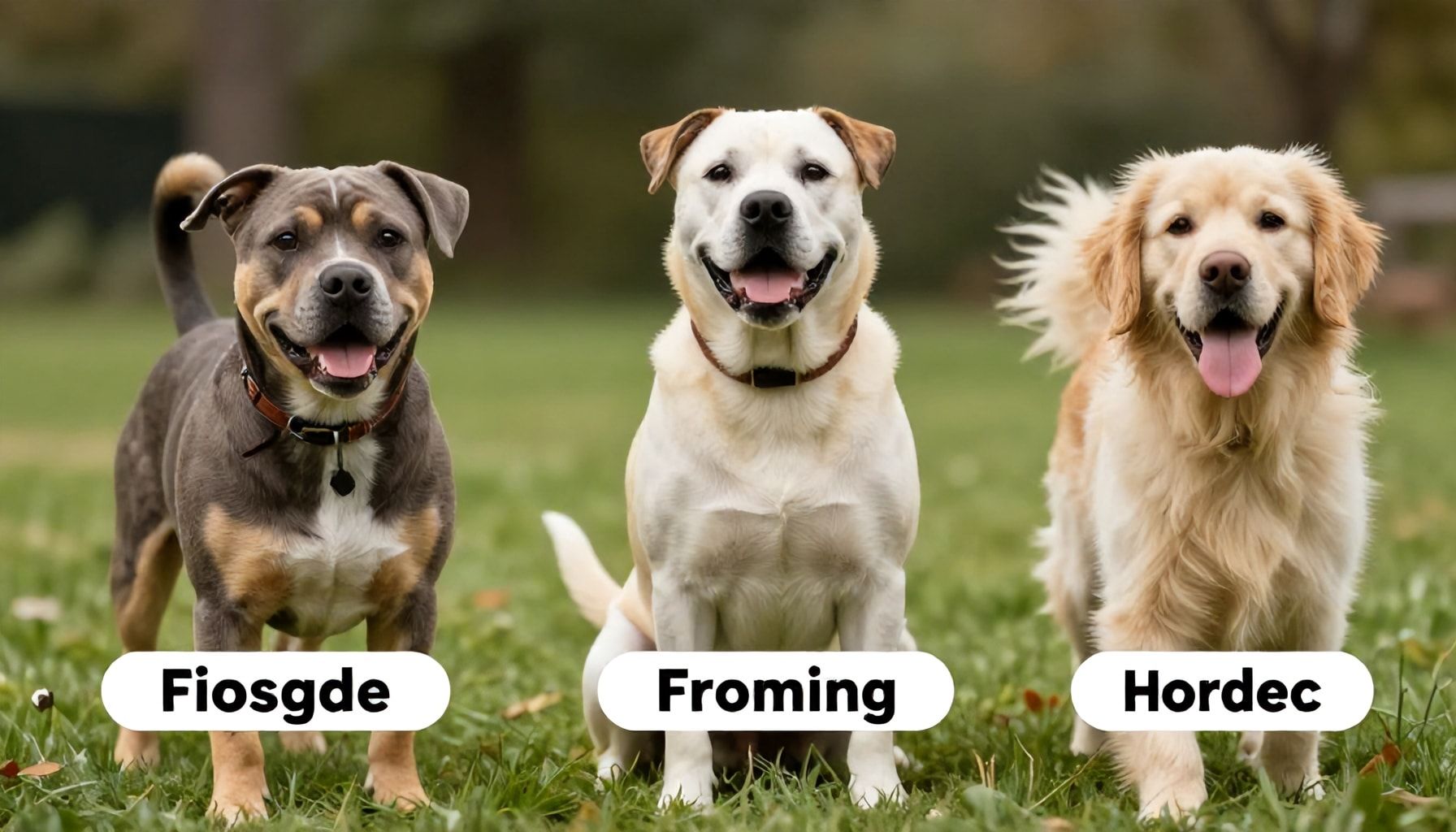 ¿Por qué elegir un nombre común cuando puedes darle a tu perro un nombre memorable?