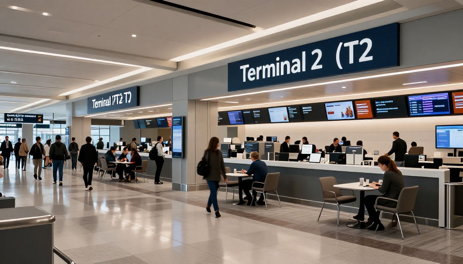 Por qué la Terminal 2 es ideal para viajes de negocios*