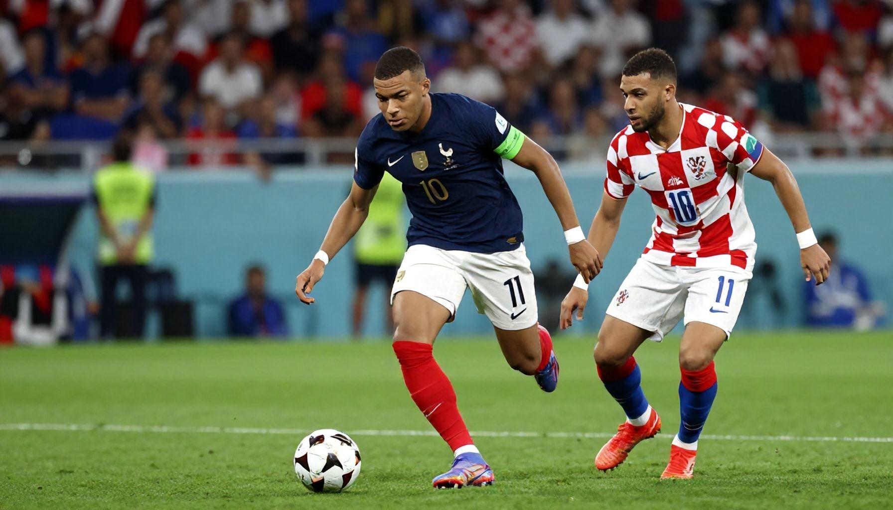 Por qué la velocidad de Kylian Mbappé será decisiva contra Croacia*