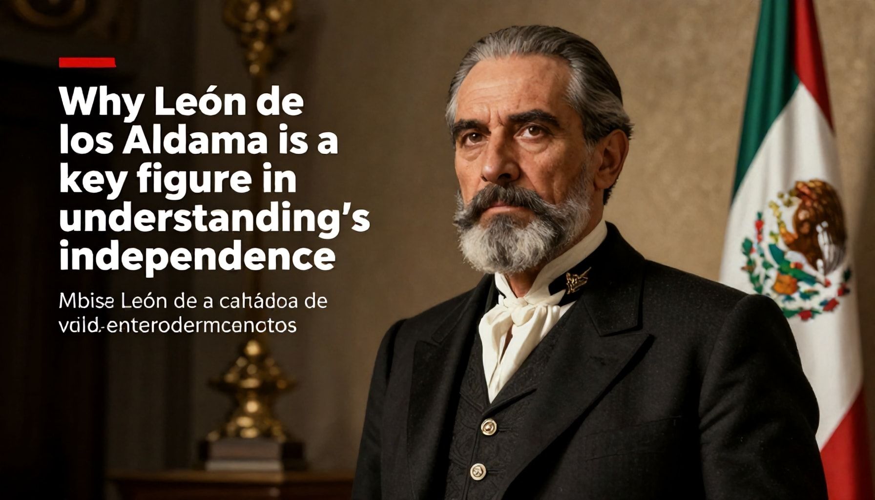 Por qué León de los Aldama es una figura clave para entender la independencia de México*