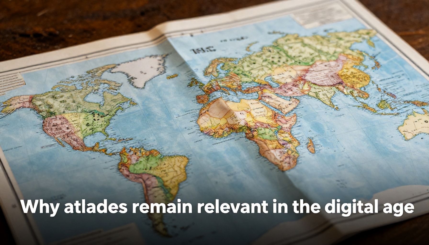 Por qué los atlas siguen siendo relevantes en la era digital*
