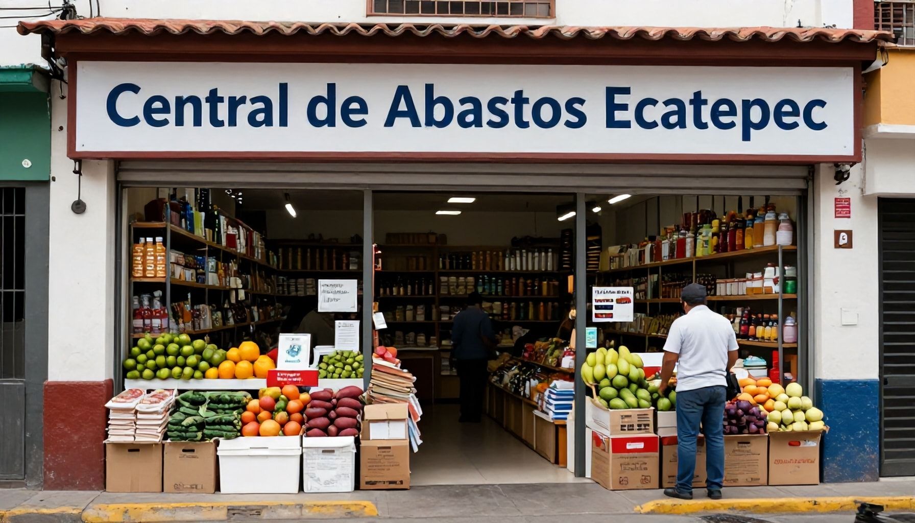Por qué los comerciantes locales prefieren abastecerse en Central de Abastos Ecatepec*