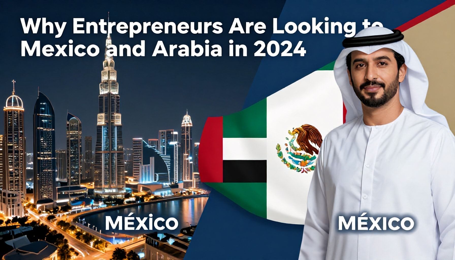 Por qué los emprendedores están mirando hacia México y Arabia en 2024*