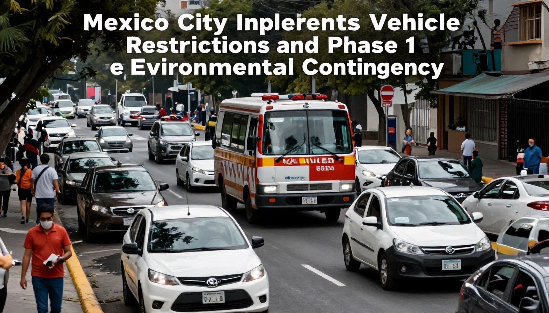 Restricciones vehiculares en la capital