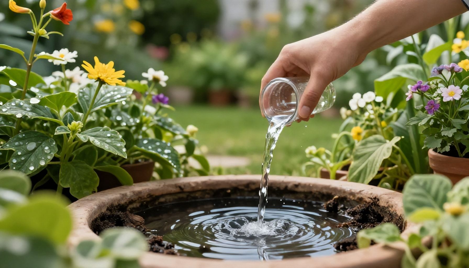 Transforma tu jardín en un oasis sin malgastar ni una gota*