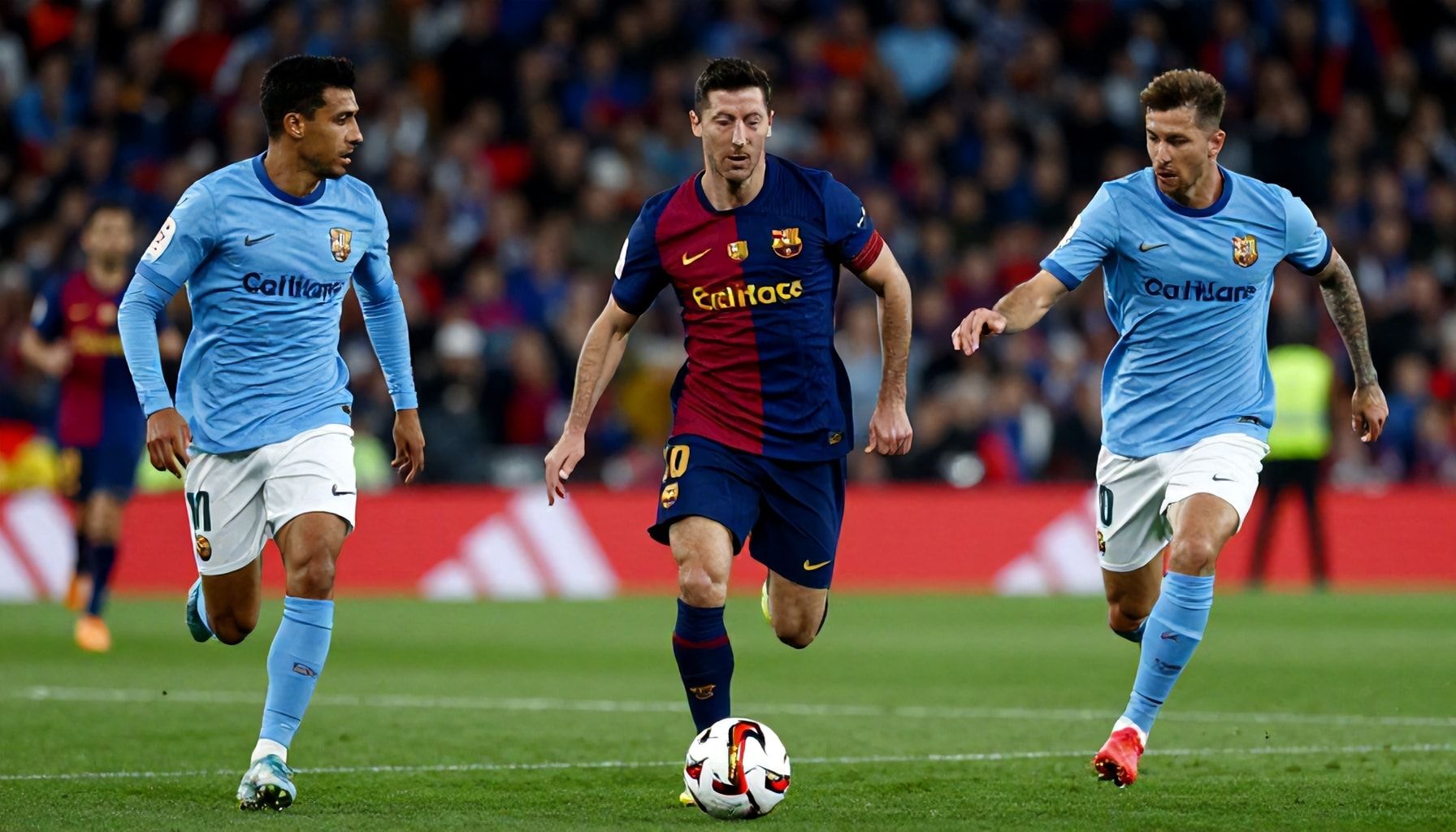 Tres claves para entender el dominio del Barcelona sobre el Celta*