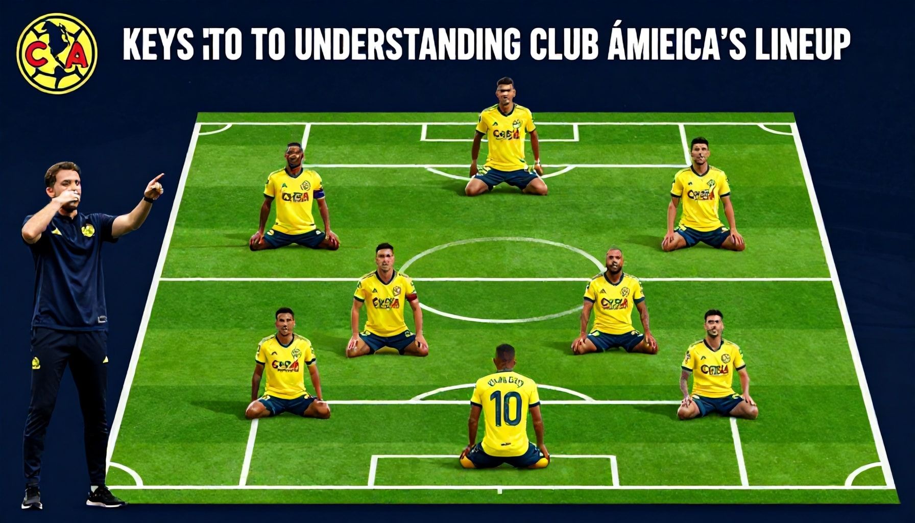 Tres claves para entender la alineación de Club América*