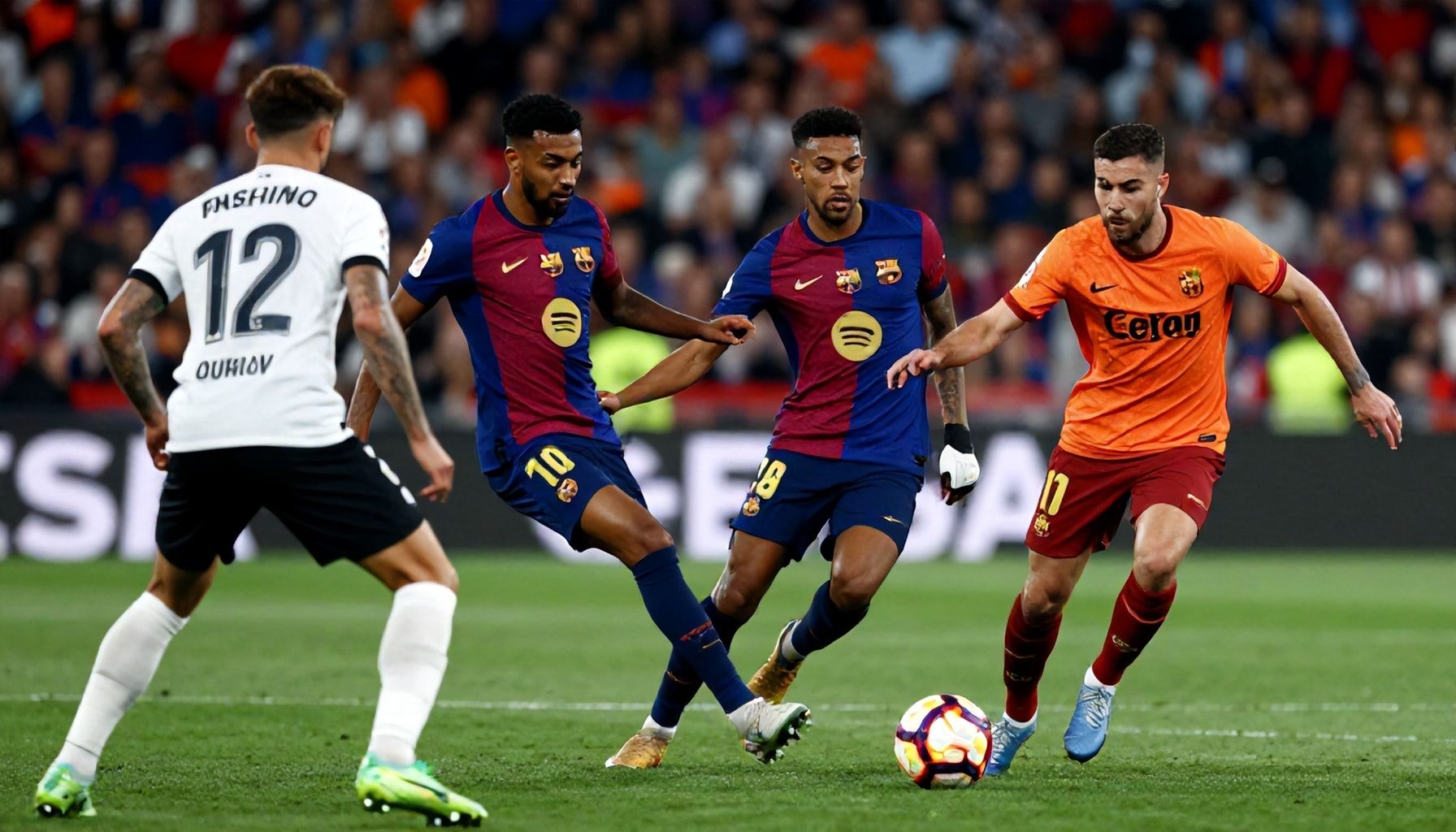 Tres claves tácticas que decidirán el partido entre Valencia y Barcelona*