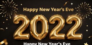 Celebra la víspera de Año Nuevo 2022 con alegría y propósitos renovados