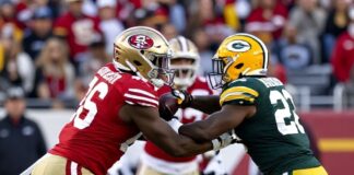 Los 49ers aplastan a los Packers 27-10 en duelo de NFC con dominio defensivo