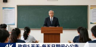 Gobierno confirma reducción a 5 días de clases presenciales en escuelas públicas a partir de agosto