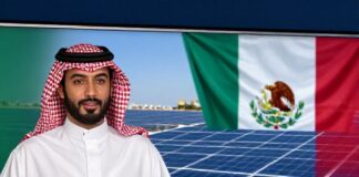 Arabia Saudita invertirá 5.000 millones de dólares en proyectos mexicanos de energía limpia