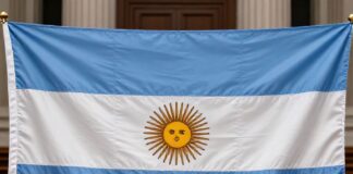 El Congreso aprueba por 185 votos el nuevo diseño oficial de la bandera argentina