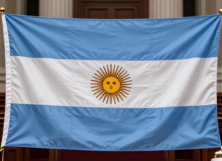 El Congreso aprueba por 185 votos el nuevo diseño oficial de la bandera argentina