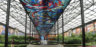El Cosmovitral del Jardín Botánico de Toluca cumple 40 años con nueva exposición de orquídeas