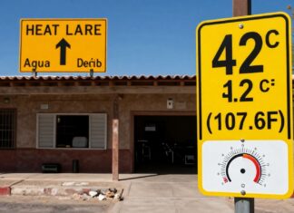 Alerta en Agua Prieta: Termómetro rozará los 42°C este fin de semana
