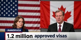 EE.UU. supera a Canadá en migración con 1,2 millones de visas aprobadas en 2024