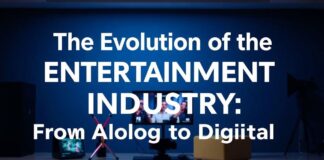La Evolución de la Industria del Entretenimiento: De lo Analógico a lo Digital The Evolution of the Entertainment Industry: From Analog to Digital