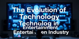 La Evolución de la Tecnología en la Industria del Entretenimiento The Evolution of Technology in the Entertainment Industry