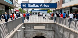 Cierran 3 estaciones del Metro Bellas Artes por filtraciones de agua en túneles