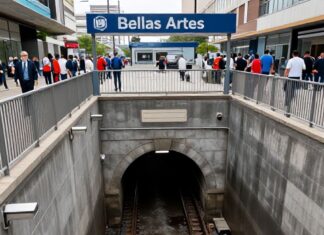 Cierran 3 estaciones del Metro Bellas Artes por filtraciones de agua en túneles