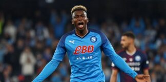 Napoli remonta con gol de Osimhen en el minuto 88 y vence 3-1 a Cagliari