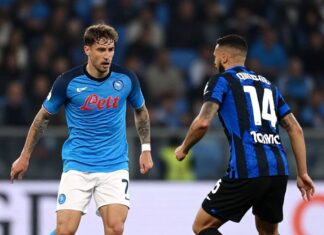 Napoli y el Inter chocan en San Siro por la jornada 25 de Serie A