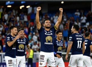 Necaxa frena a Pumas con golazo de minuto 87 en el Hidalgo