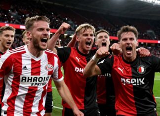 El PSV y Feyenoord chocan en el De Kuip por la final de la Copa KNVB 2024