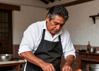 Mantienen tradición de 300 años en elaboración del queso de puerco oaxaqueño