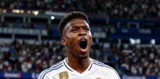 Real Madrid remonta con dos goles de Vinícius para vencer 3-2 al Girona en el Bernabéu