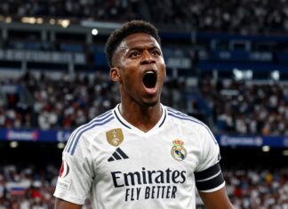 Real Madrid remonta con dos goles de Vinícius para vencer 3-2 al Girona en el Bernabéu