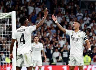 Real Madrid remonta con goles de Vinícius y Rodrygo en el 4-1 al RB Leipzig