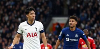 Tottenham remonta con dos goles de Son en el 3-1 al Manchester United