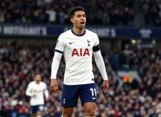 Sonny marca doblete en el 3-1 del Tottenham sobre el Fulham en Londres
