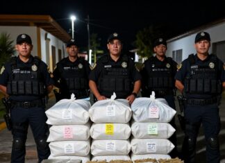 Incautan 3 toneladas de mariguana en Zacoalco de Torres durante operativo nocturno